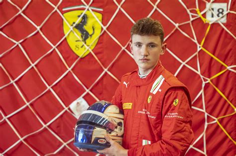 fia british  championship alex dunne selected  ferrari driver