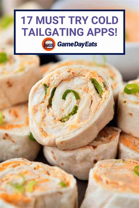 Cold tailgating appetizers you must try - Game Day Eats