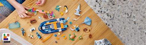 LEGO City 60377 Łódź do nurkowania badacza - Klocki LEGO® - Sklep ...