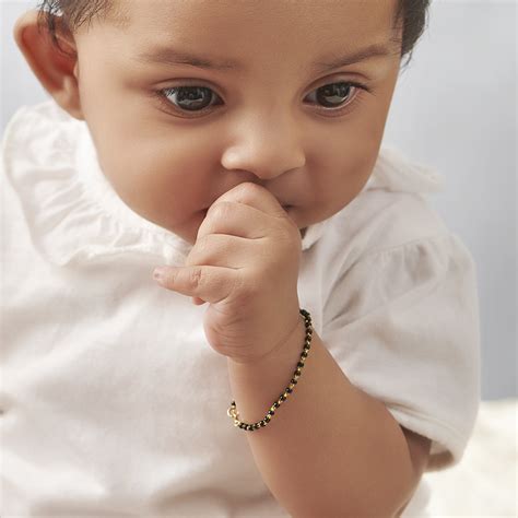 Shop Baby Gold Bracelet Designs Online | CaratLane