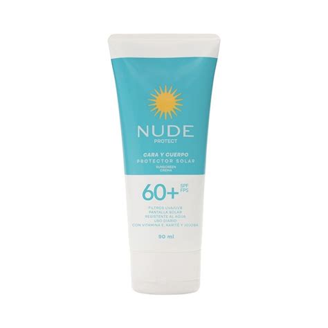 protector solar nude  cuerpo spf  tubo  ml farmacia pasteur