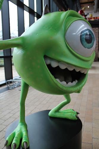 Pixar HQ - Mike | A statue of Mike from Monsters, Inc. on th… | Flickr