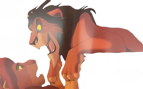 Scar and Simba by DracoAwesomeness on DeviantArt