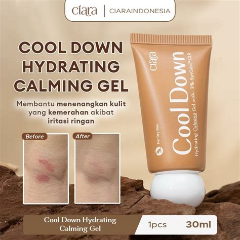 jual ciara cool  hydrating calming gel ml krim cream luka bakar