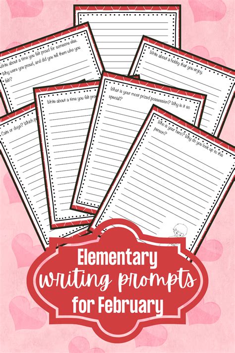 February Writing Prompts For Kids