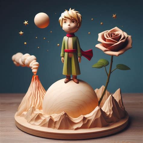 chantal  le petit prince  sculpture pour enfants