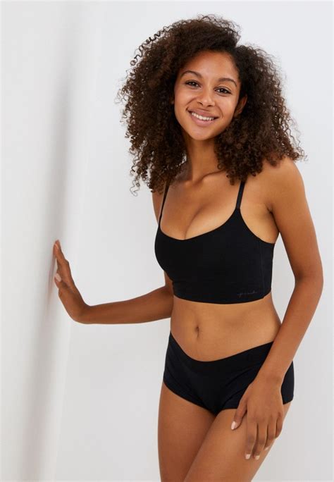 Трусы Victoria's Secret Pink BOYSHORT, цвет: черный, RTLABW685101 ...