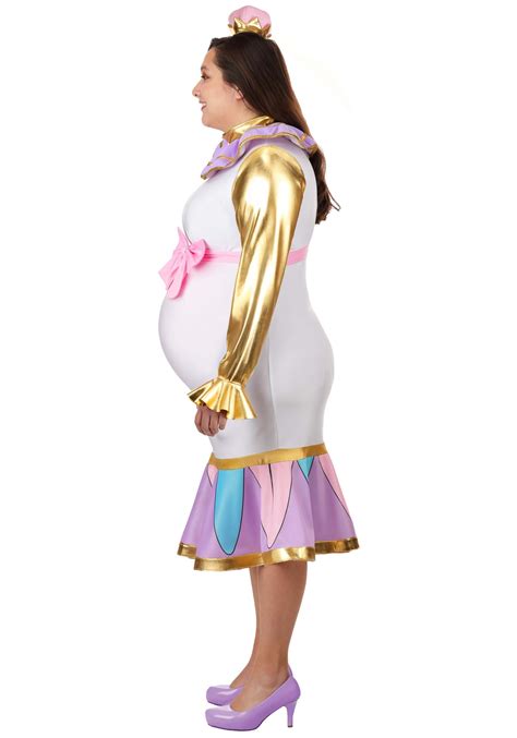 Women's Plus Size Disney Mrs. Potts Maternity Costume | Disney Costumes