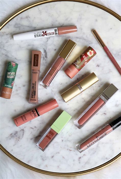 Best Nude Drugstore Lipsticks with Swatches - Kindly Unspoken