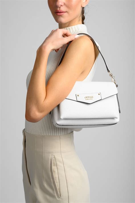 Tote Τσάντα Guess Eco Brenton EVG839019 White | BRANDBAGS.gr
