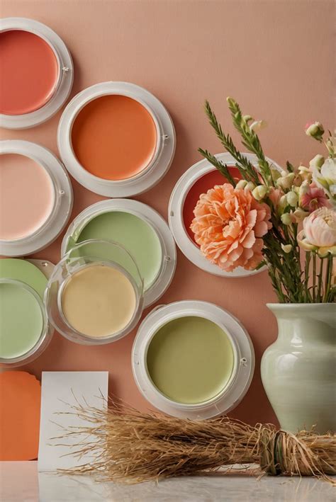 Vibrant and Fresh: Coral and Bright Green Palette