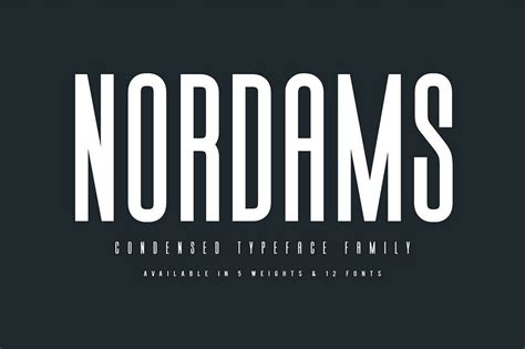 50+ Best Condensed & Narrow Fonts of 2020 | Design Shack