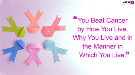 World Cancer Day 2020 Images and Inspirational Quotes: Thoughtful