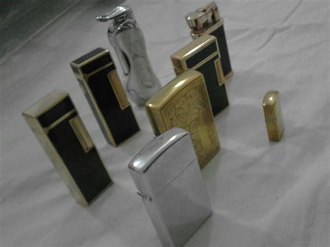 Batch with 8 lighters: Dunhill, Zippo, Hadson, etc. - Catawiki