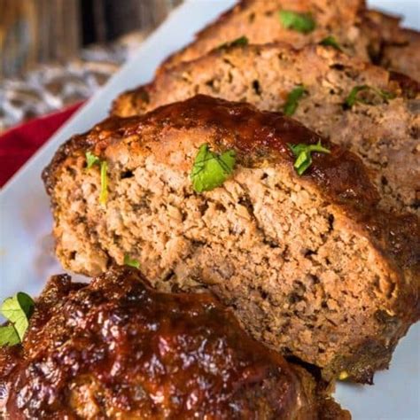Easy Meatloaf Recipe (Makes 2 Loaves) - Hostess At Heart