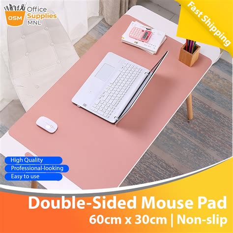 double sided pu mouse pad cmxcm large waterproof keyboard pad mouse