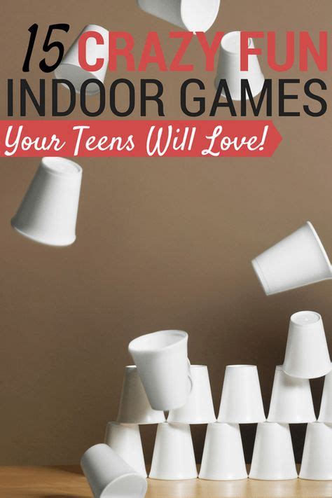 These indoor games for teens are perfect for entertaining a group of ...
