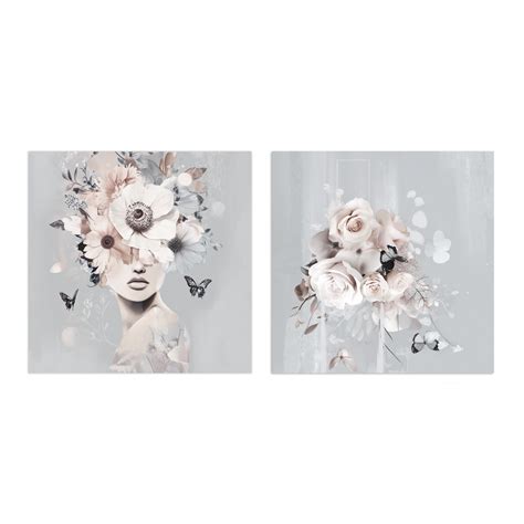 Boho Blue, Style A & B, Set Of 2 , By Bella Eve , By Bella Eve |Fine