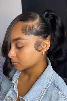 260 Best Ponytail Hairstyles For Black Women ideas | ponytail ...