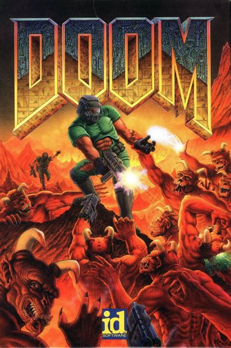 DOOM (1993) DOS box cover art - MobyGames