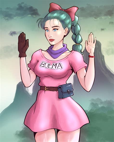 [OC] Bulma fanart by me! : r/dbz
