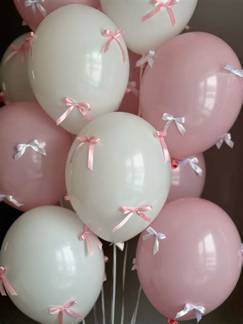 Шары с бантиками 🎀 | Girly birthday party, Pink birthday, Cute birthday ...