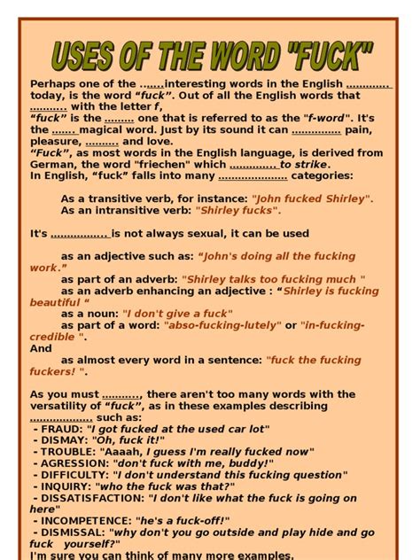 fuck   words   english language  derived