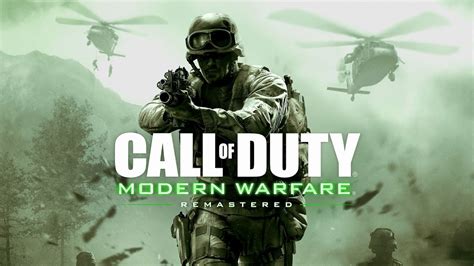 Call of Duty 4 Modern Warfare Remastered - Game Movie - YouTube