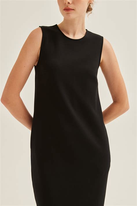 jersey midi dress   nature