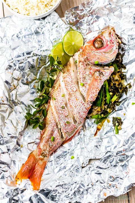 oven baked  red snapper  seasoning herb recipe