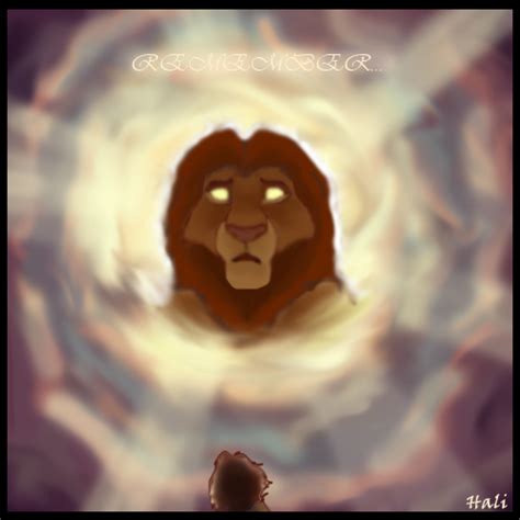 Mufasa`s ghost by Fallen-Beast on DeviantArt