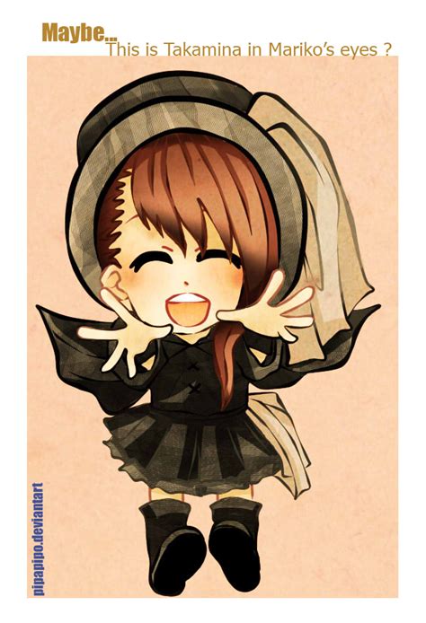Jane doe Takahashi Minami Chibi ver by pipapipo on DeviantArt