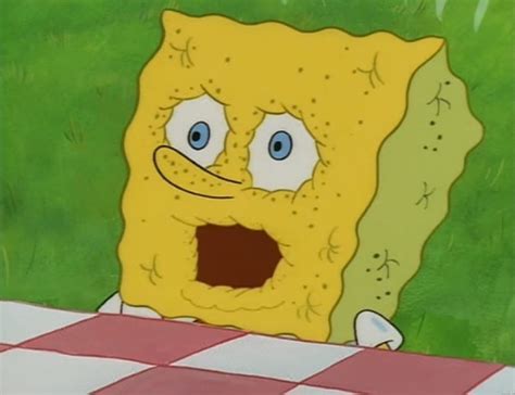 Dehydrated Spongebob