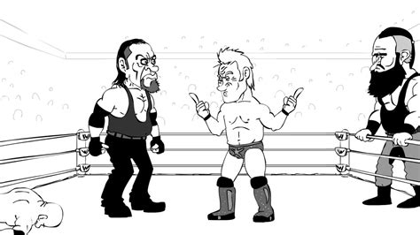 Wwe Wrestlers Cartoon