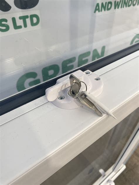 Victorian Sliders Upvc White Box Sash Window | Green doors