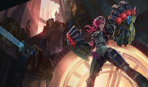 Vi, the Piltover Enforcer - League of Legends