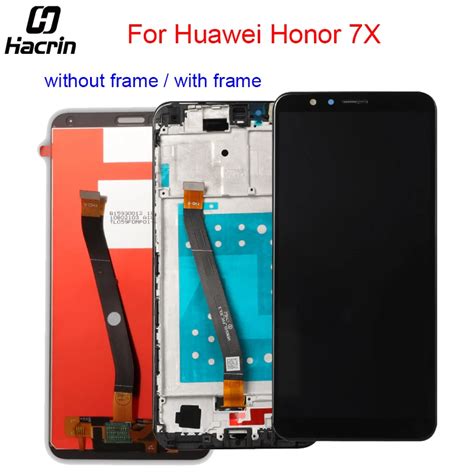 Display For Huawei Honor 7X LCD Display Touch Screen Digitizer Assembly ...