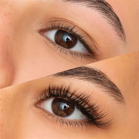 Volume eyelash extensions | Cílios postiços, Extensões de cílios antes ...