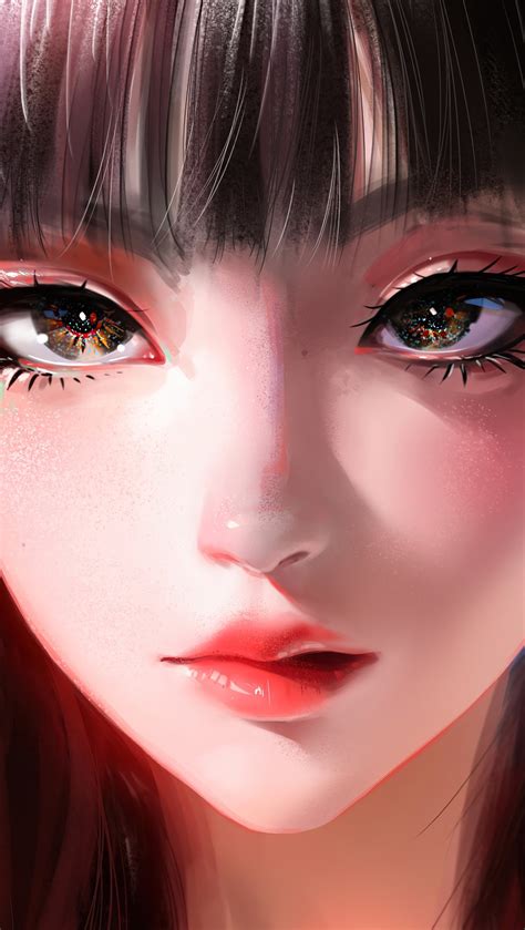 Anime girl Digital Art Wallpaper 4k HD ID:9879