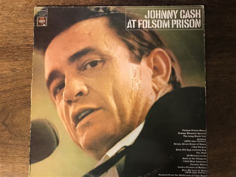 Johnny Cash - At Folsom Prison (1968, Vinyl) | Discogs