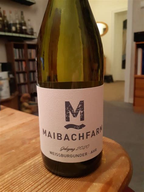 2021 Maibachfarm Cuvée Blanc, Germany, Ahr - CellarTracker