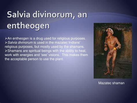 major roles   psychoactive drug  entheogen powerpoint