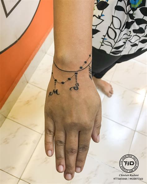 bracelet tattoos for women 5