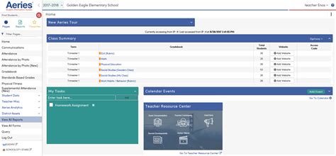 Intro to the Teacher Portal : Aeries Software