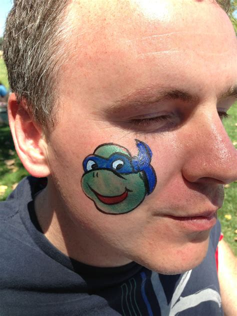 Ninja Turtles Face Painting