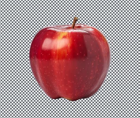 natural  fresh apple isolated  transparent background premium psd