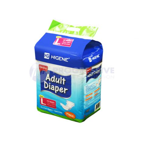 HIGENE Adult Diaper, Large – Progressive Medical Corporation