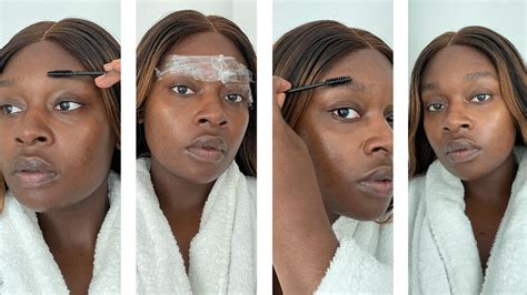 how to do brow lamination at home