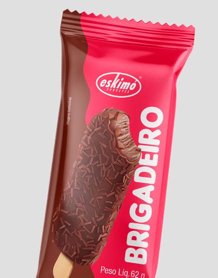 Eskimó Picolés E Sorvetes - Brigadeiro - Eskimó - Picolés e Sorvetes