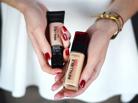 Recenzja podkładów Infallible od L’Oréal Paris - DaisyLine - blog o ...